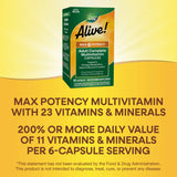 Nature's Way Alive Max 6 Potency Adult Multi Vitamin