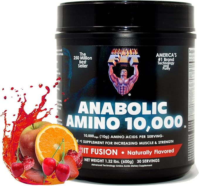 Anabolic Amino 10000 Powder 1.3lb - Fruit Punch