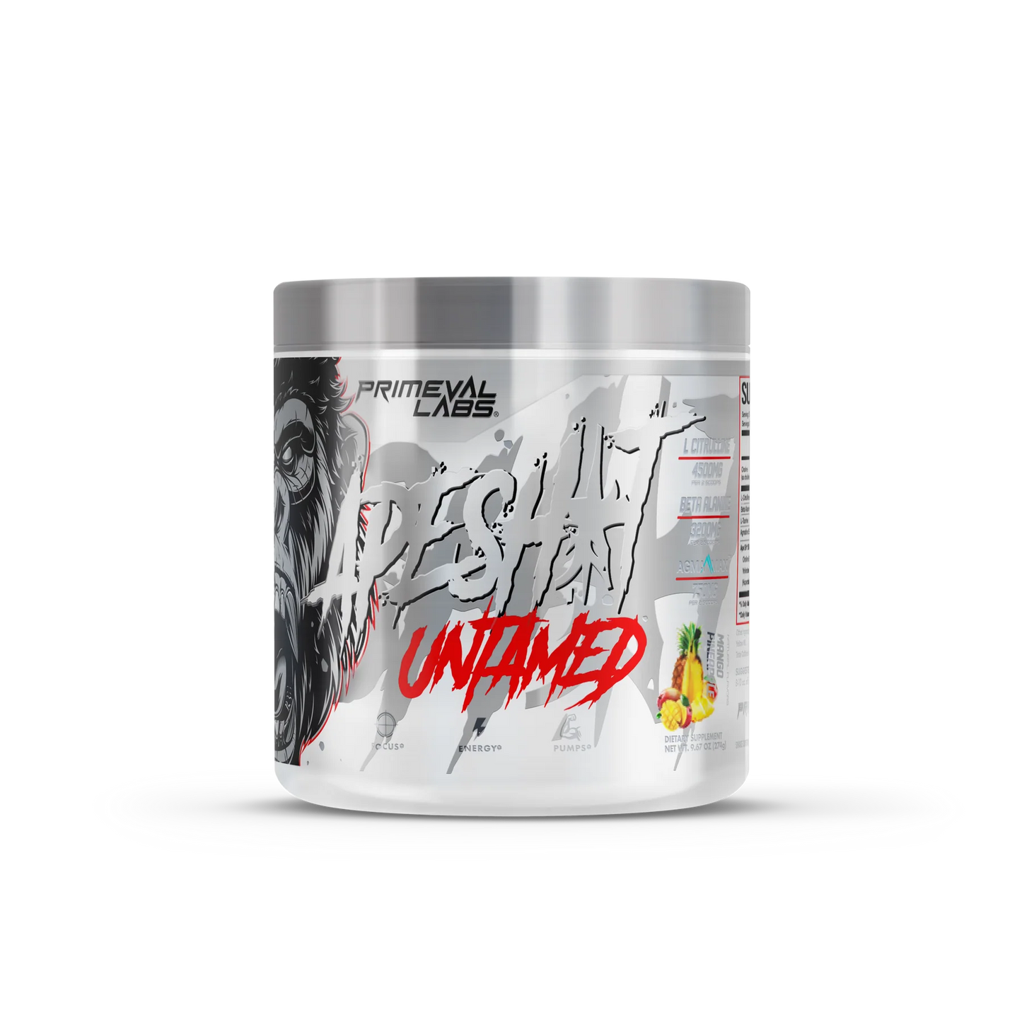 Untamed Labs ApeSh*t Preworkout 40/20 serving