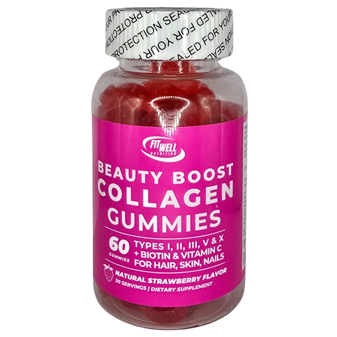 Fit Well Beauty Boost Collagen Gummies
