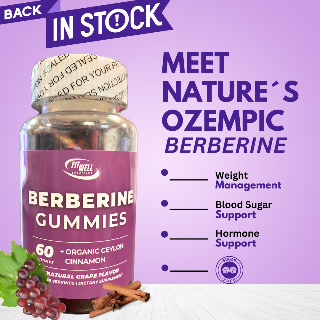 Fit Well - Berberine Gummies 60ct