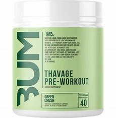 Bum Raw Thavage Pre-Workout 40 serv