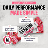 Nutrex Creatine + Hydration Sticks Pack 15ct