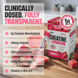 Nutrex Creatine + Hydration Sticks Pack 15ct