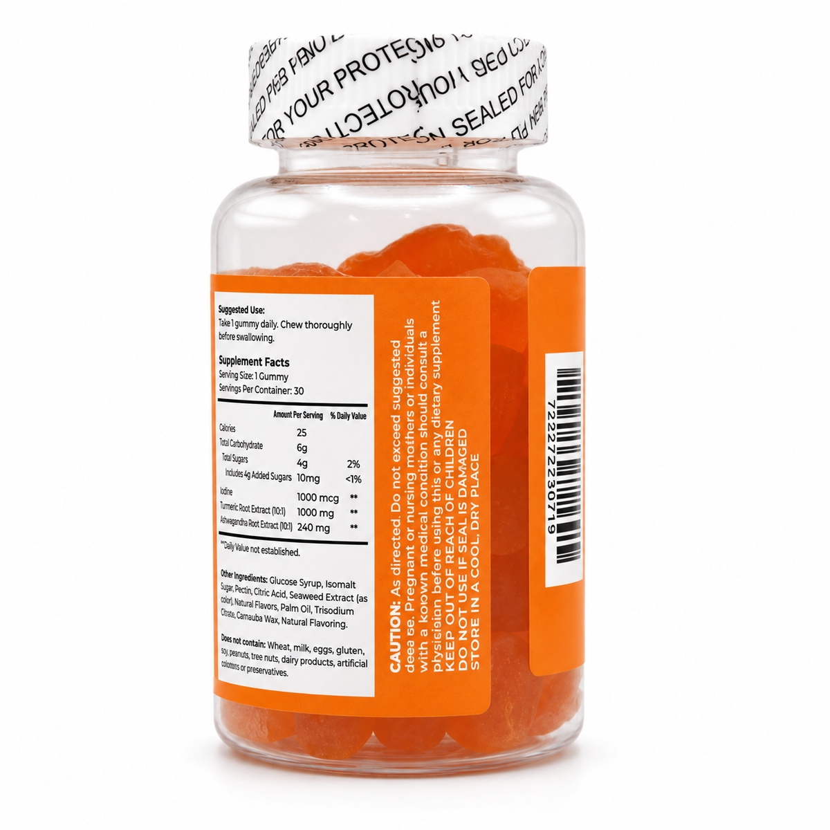 Fit Well - Turmeric & Ginger Gummies 60ct