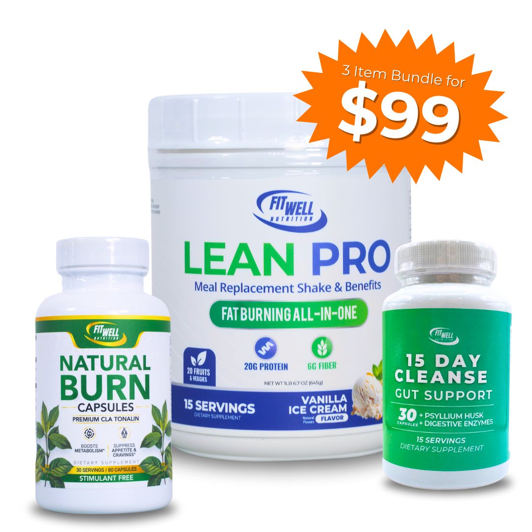 Cleanse, Fuel, Shed Bundle (No stimulants)