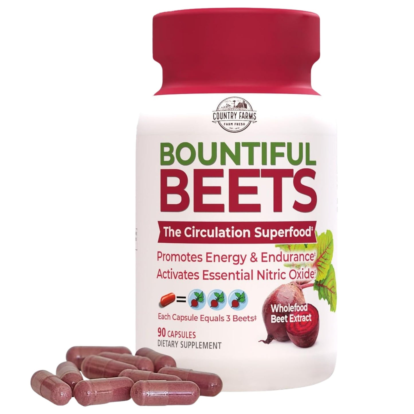 Bountiful Beets Capsules 90ct