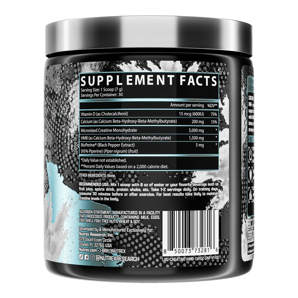 Nutrex Creatine + HMB 30 servings
