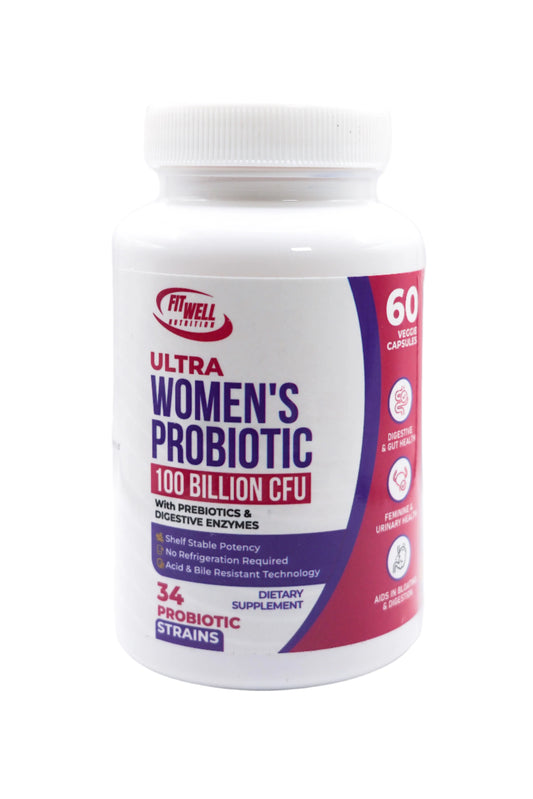 Fit Well Ultra Women's Probiotic 100 Billion CFU 60ct
