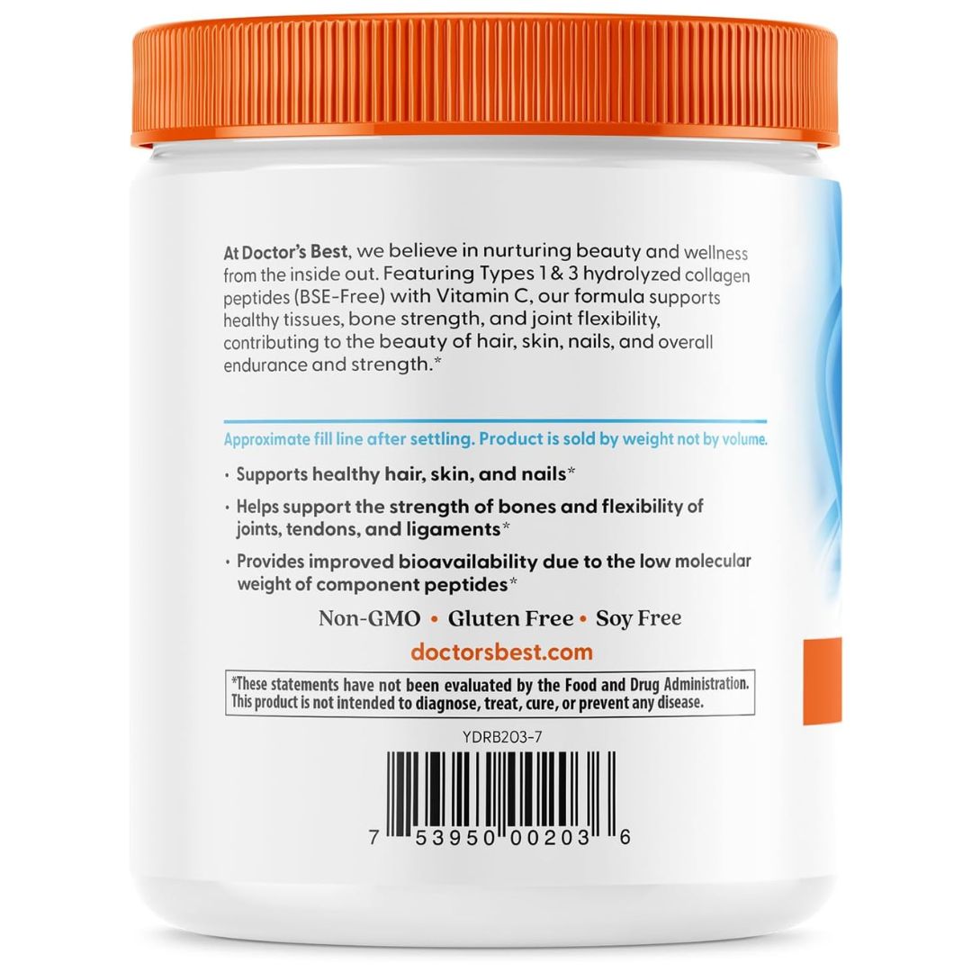 Doctor's Best Collagen Types 1&3 200g Powder