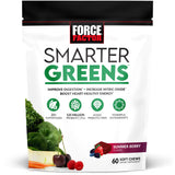 Force Factor Smarter Greens 60ct Summer Berry