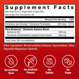 Force Factor Ultra Berberine 60ct
