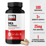 Force Factor DHEA 25mg