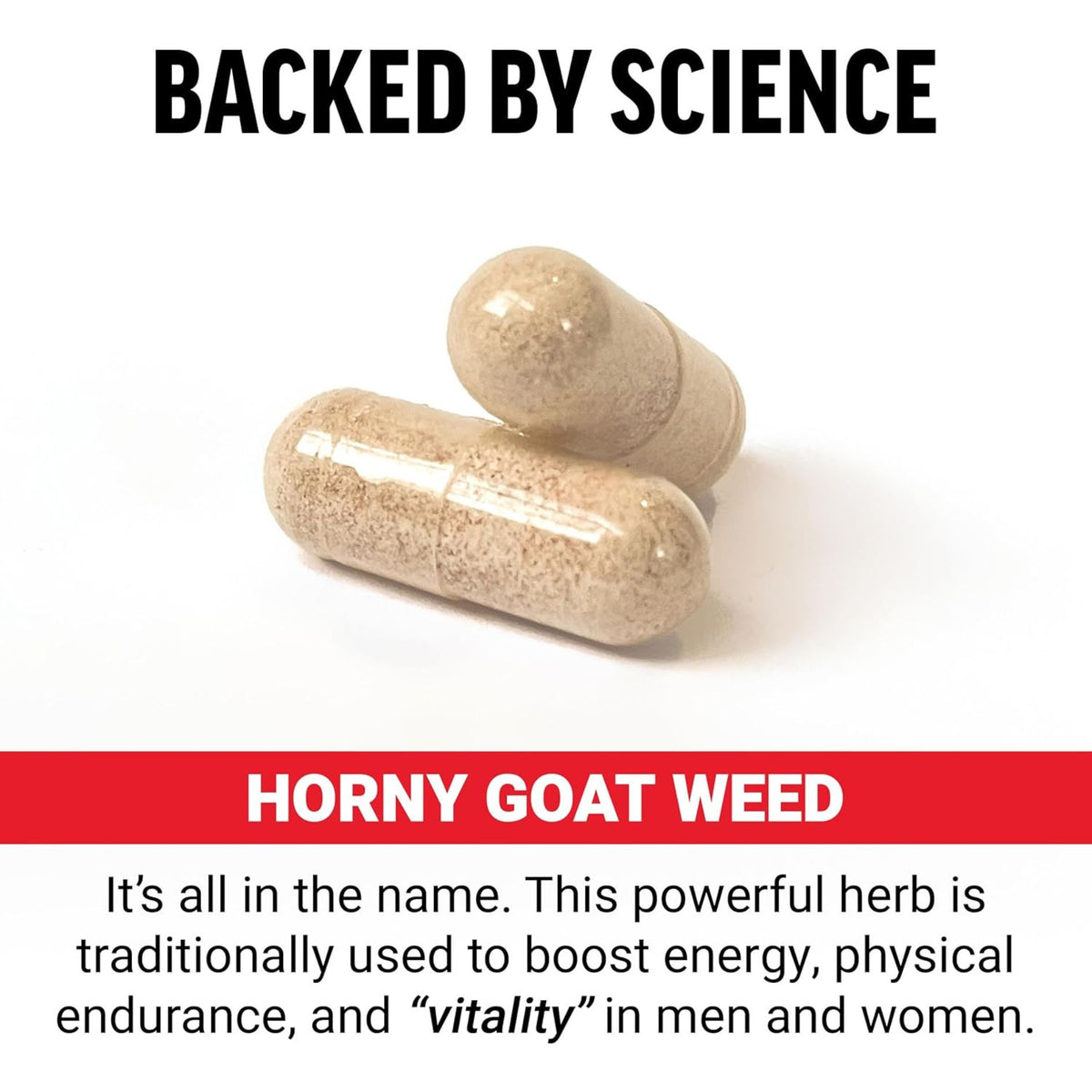 Force Factor Horny Goat Weed - 60 caps