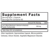 Force Factor Lion's Mane 60ct