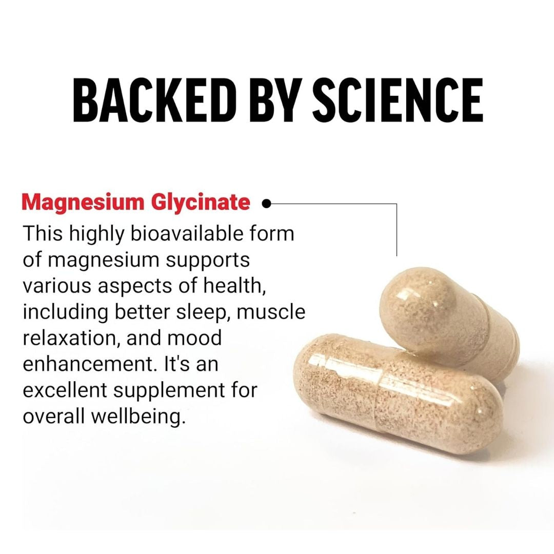 Force Factor Magnesium Glycinate Caps 180ct
