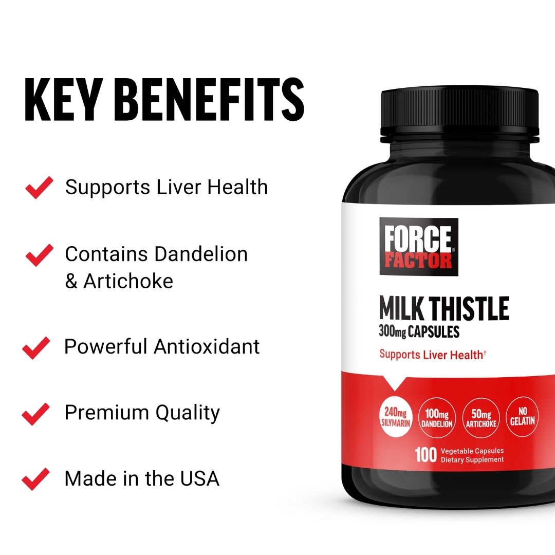 Force Factor Milk Thistle 300 mg