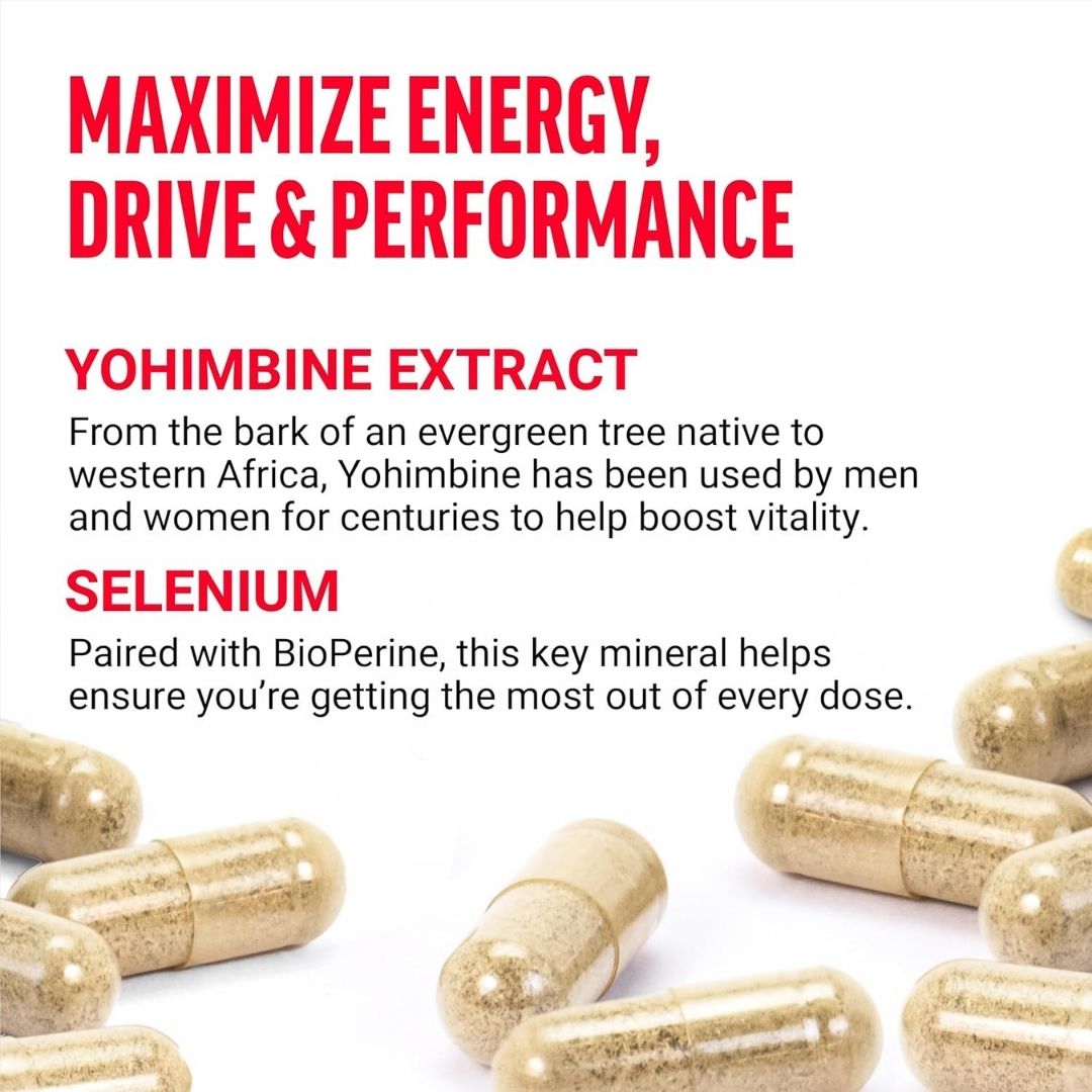 Force Factor Yohimbine - 30 capsules
