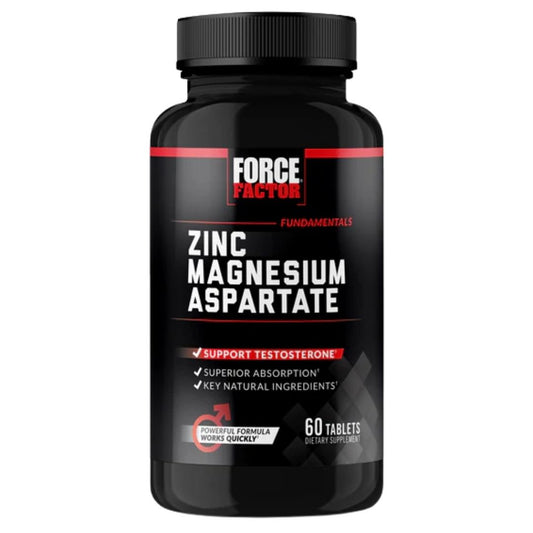 Force Factor Zinc Magnesium Aspartate (ZMA) 60ct