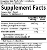 GOL Organics Ashwagandha Stress & Mood 60vcaps