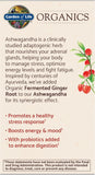 GOL Organics Ashwagandha Stress & Mood 60vcaps