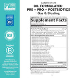 Garden Of LIfe  Dr. Formulated Probiotics Gas & Bloating 30caps