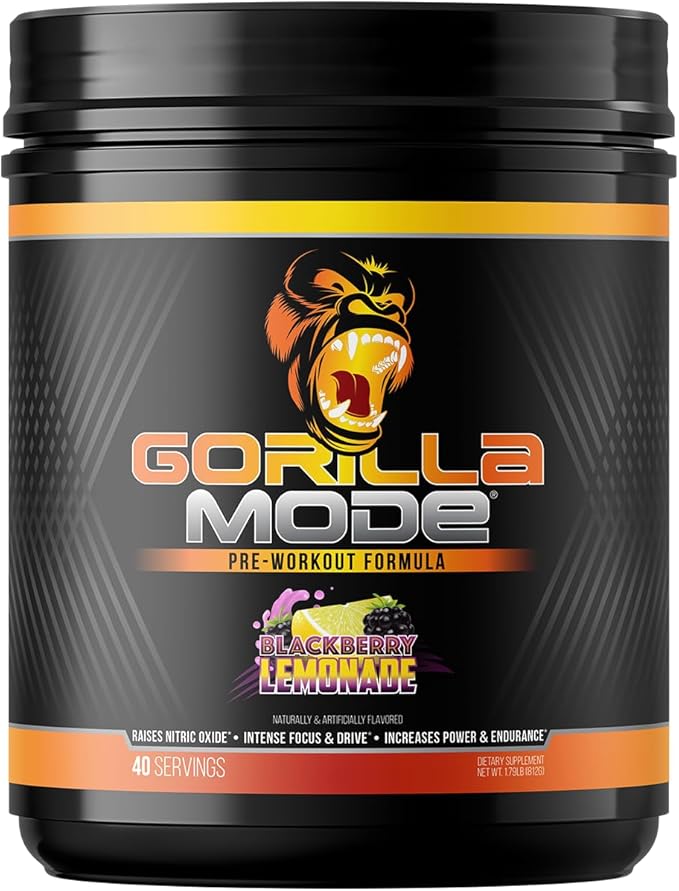 Gorilla Mind Gorilla Mode Pre-Workout 40sv