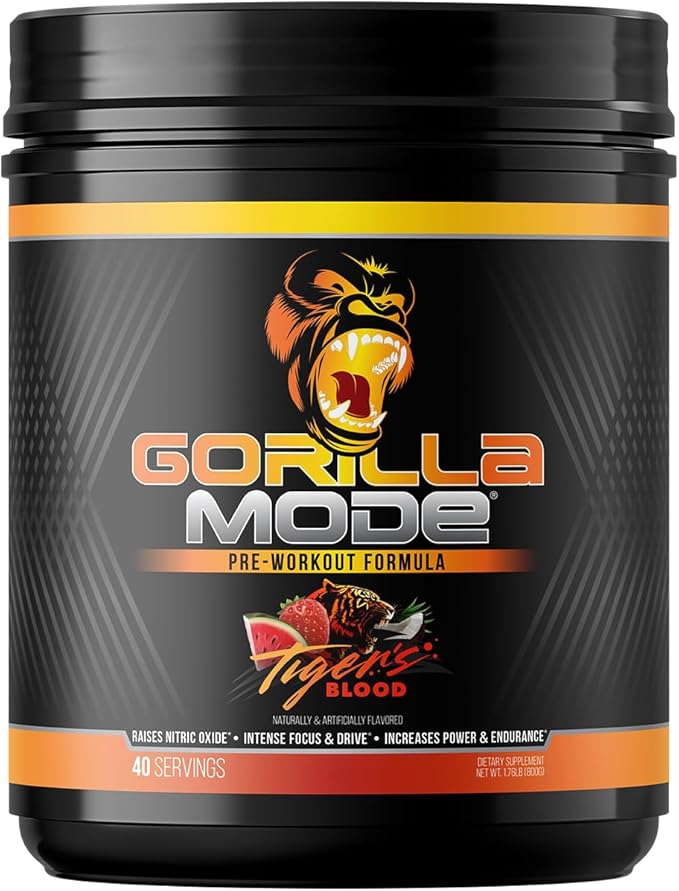 Gorilla Mind Gorilla Mode Pre-Workout 40sv
