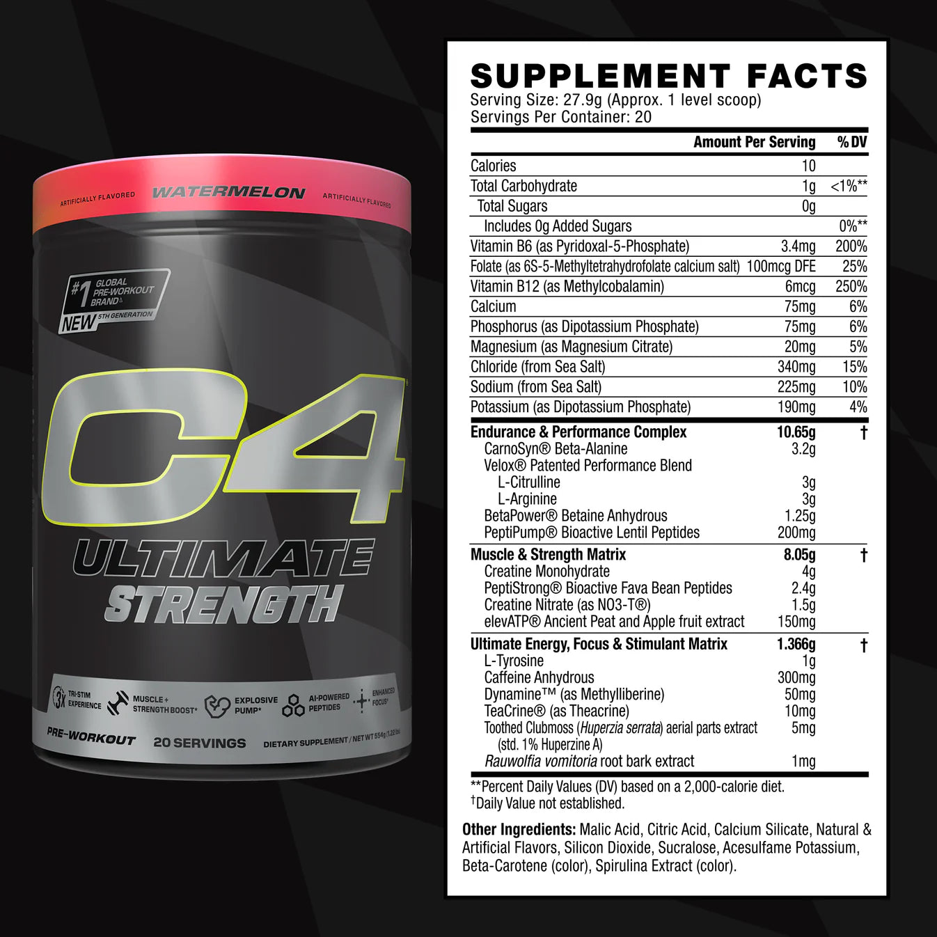 C4 Ultimate Strength 20sv