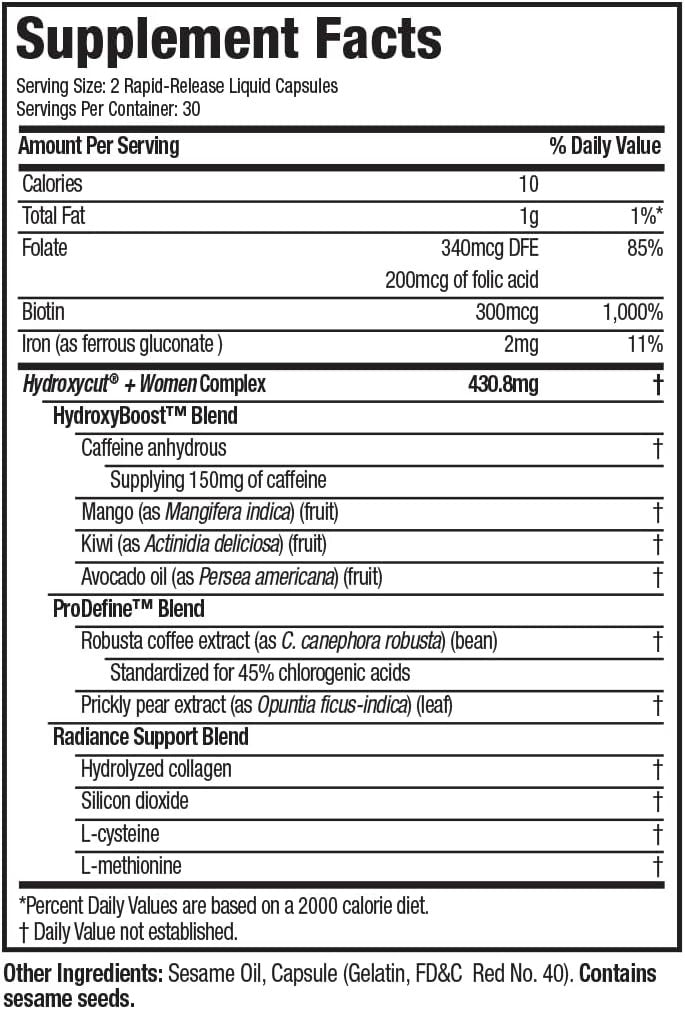 Hydroxycut Max for Women 60 capsules