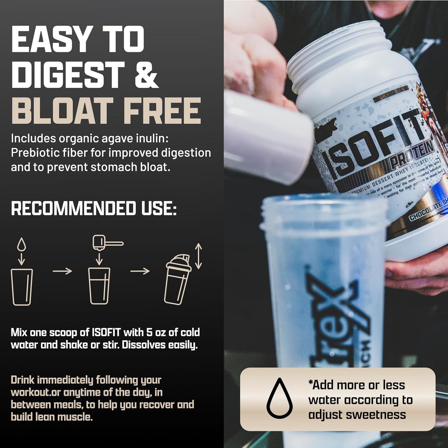 Nutrex Isofit Whey Protein Isolate 70sv