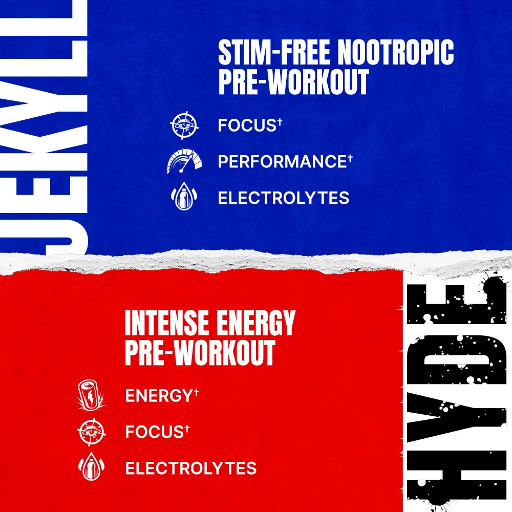 Prosupps Jekyll & Hyde Nightmare Dual Tub 15sv Blue Razz/ Blood Berry