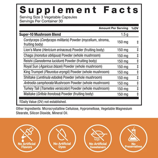 Force Factor Modern Mushrooms 90ct