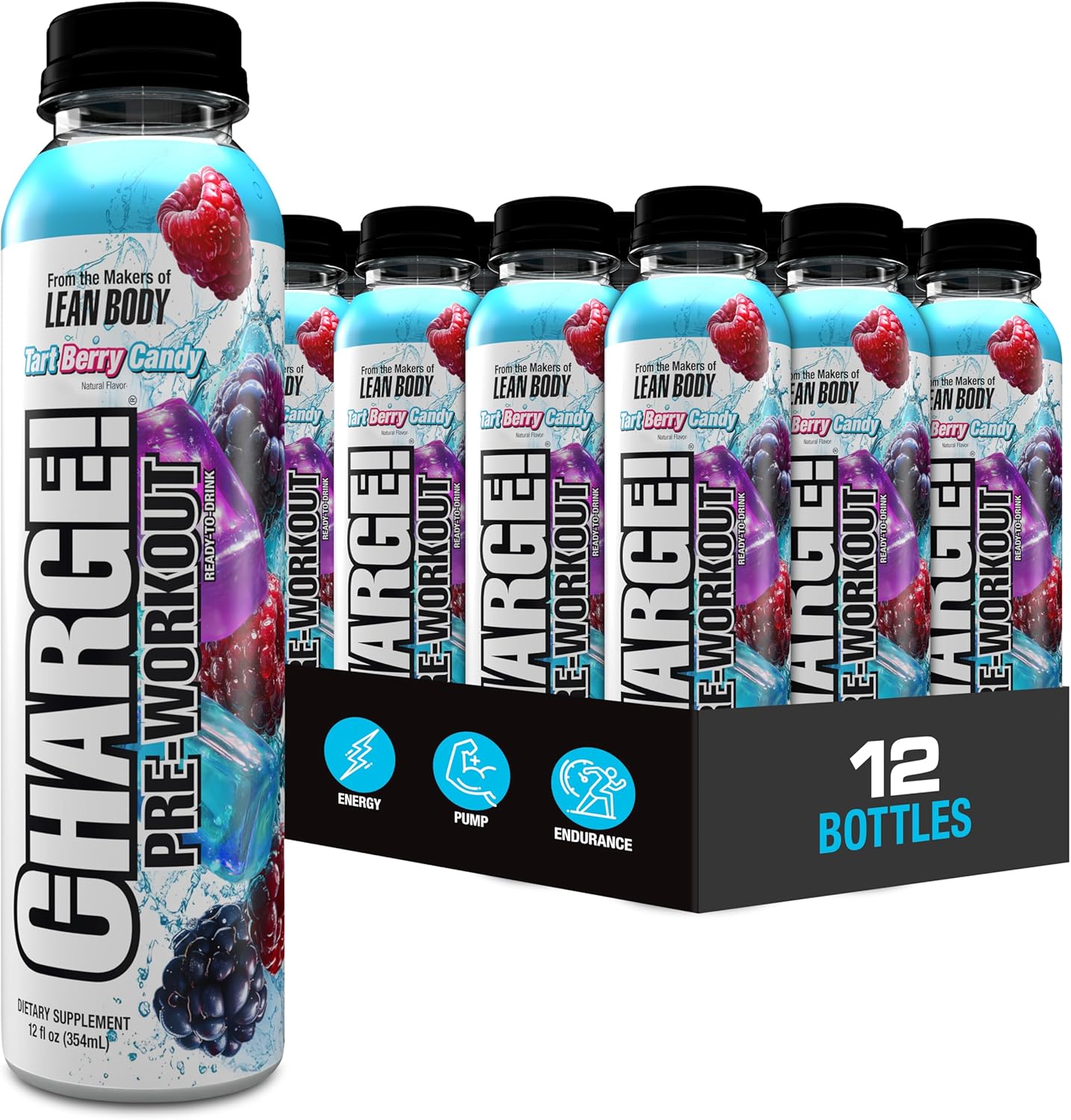 Lean Body Charge Pre Workout 12oz