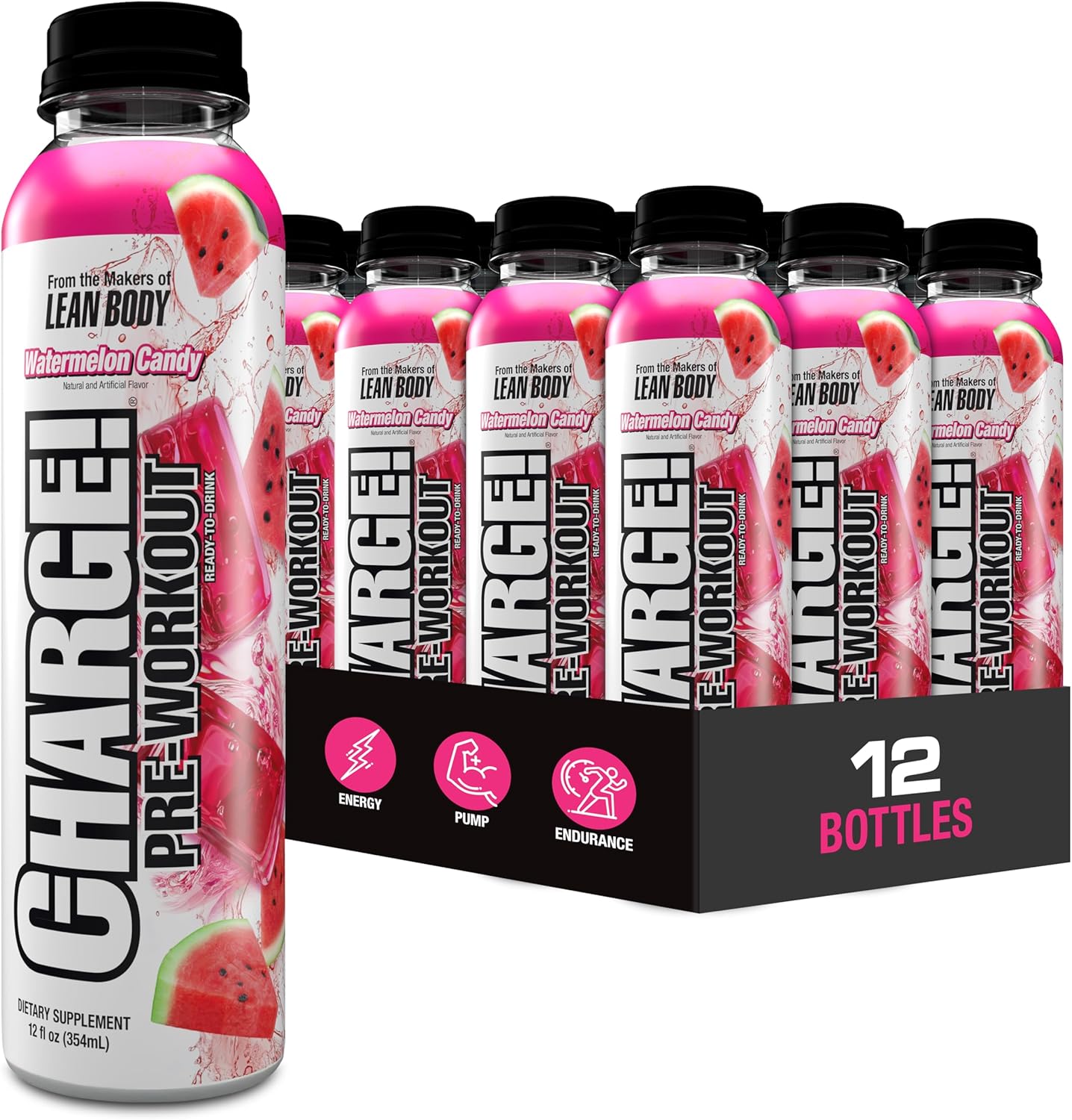 Lean Body Charge Pre Workout 12oz