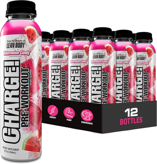 Lean Body Charge Pre Workout 12oz
