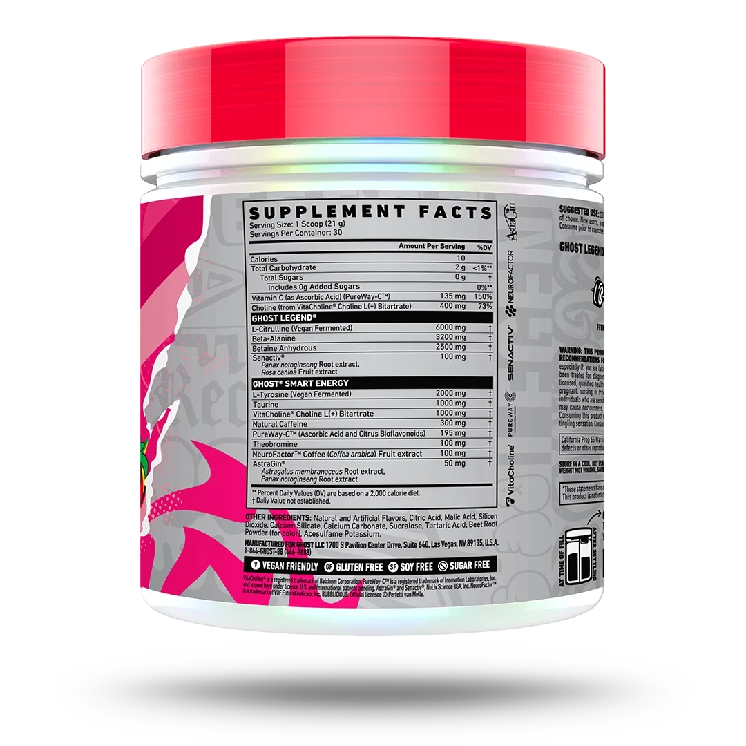 Ghost Legend V4 pre-workout 30 sv