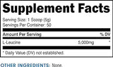 Bucked Up: L-Leucine 50serving Unflavored