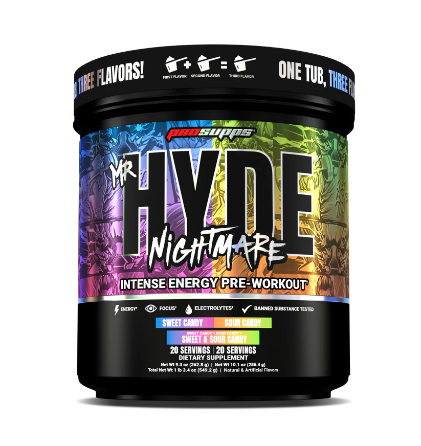 Prosupps Hyde Dual Tub 20 svg Sour / Sweet Candy
