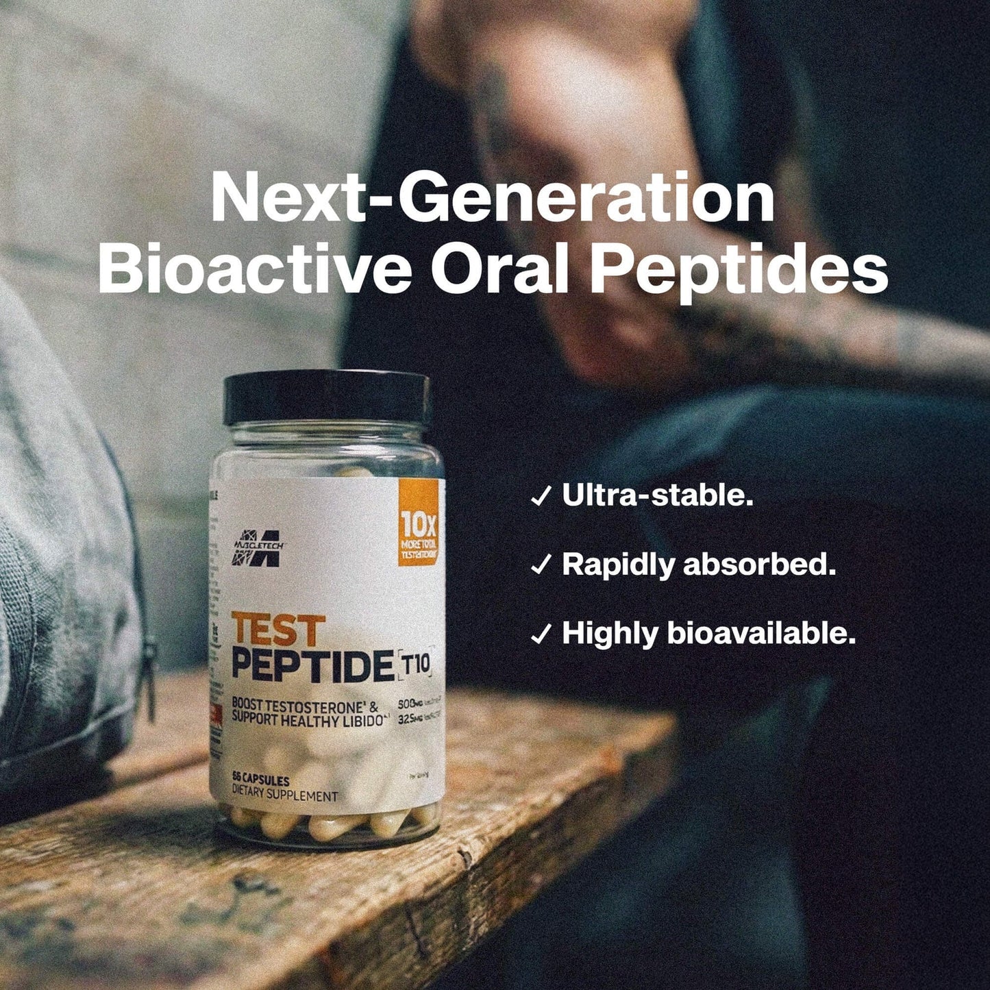MuscleTech Test Peptide T10 56ct