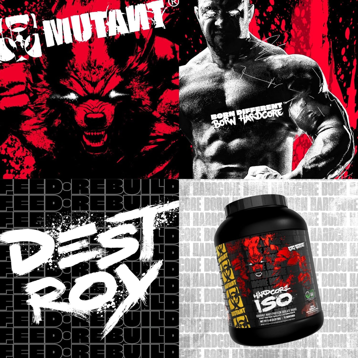 Mutant Hardcore Iso 5lb