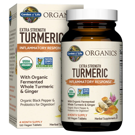 GOL Organics Turmeric Extra Strength Inflamatory 60ct