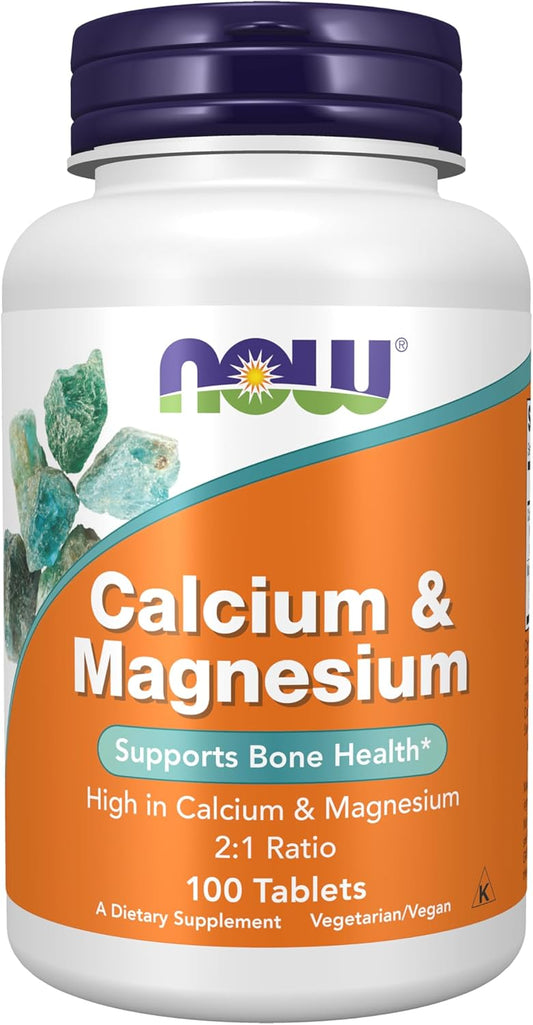 NOW Calcium & Magnesium
