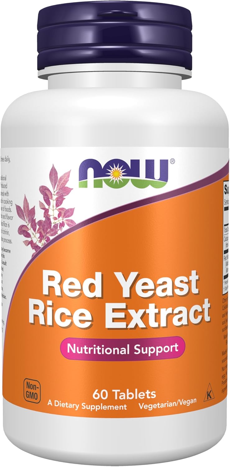 NOW Red Yeast Rice 600mg - 120 caps