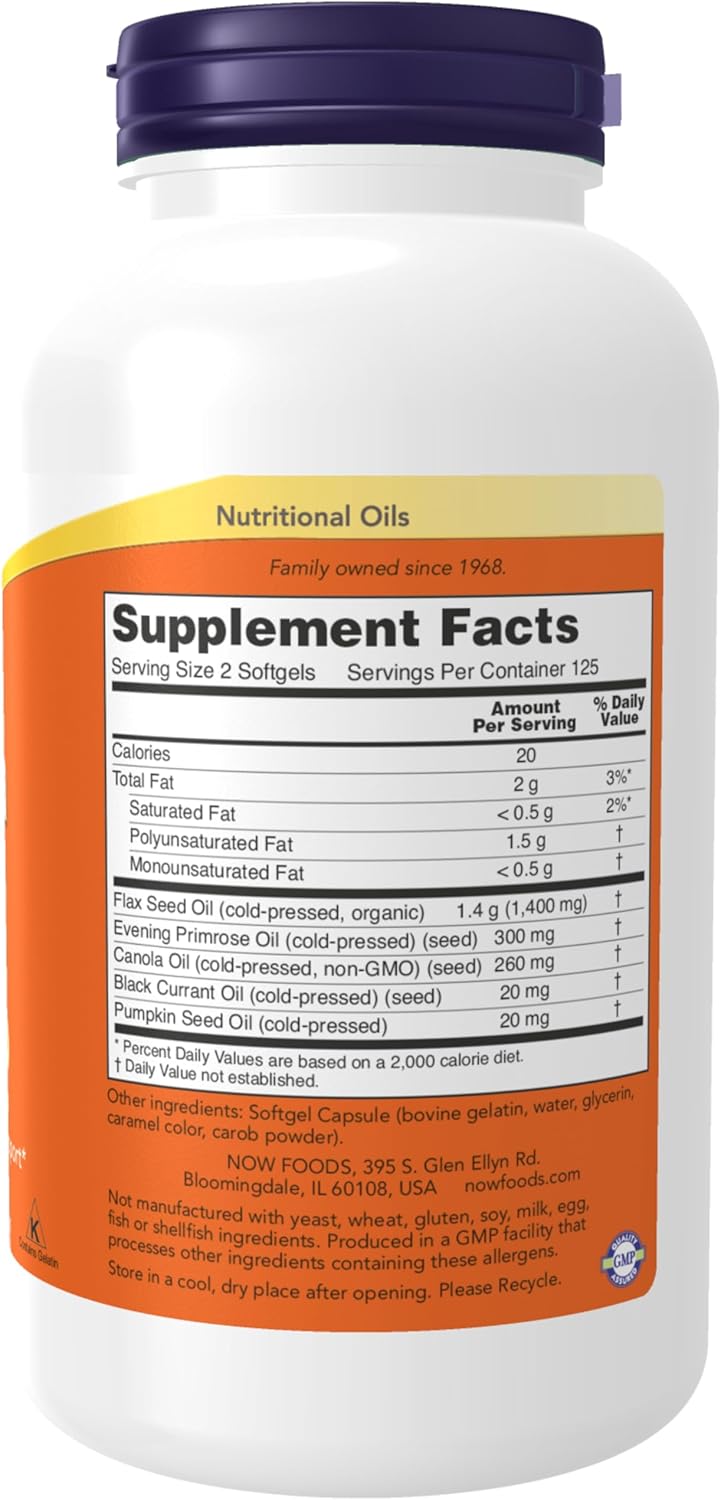 Now Omega 3-6-9 1000 mg 100 softgels