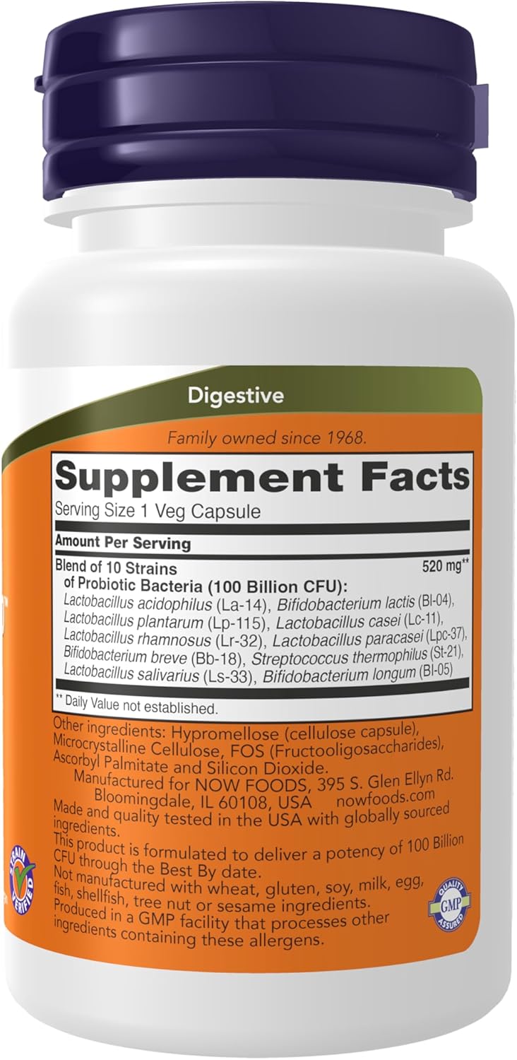 NOW Probiotic 100 BIllion 30ct