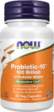 NOW Probiotic 100 BIllion 30ct