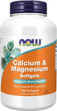 Now Calcium & Magnesium - Vitamin D3 Zinc 120ct