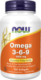 Now Omega 3-6-9 1000 mg 100 softgels