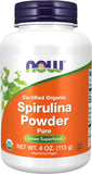 Now Organic Spirulina Powder 4oz